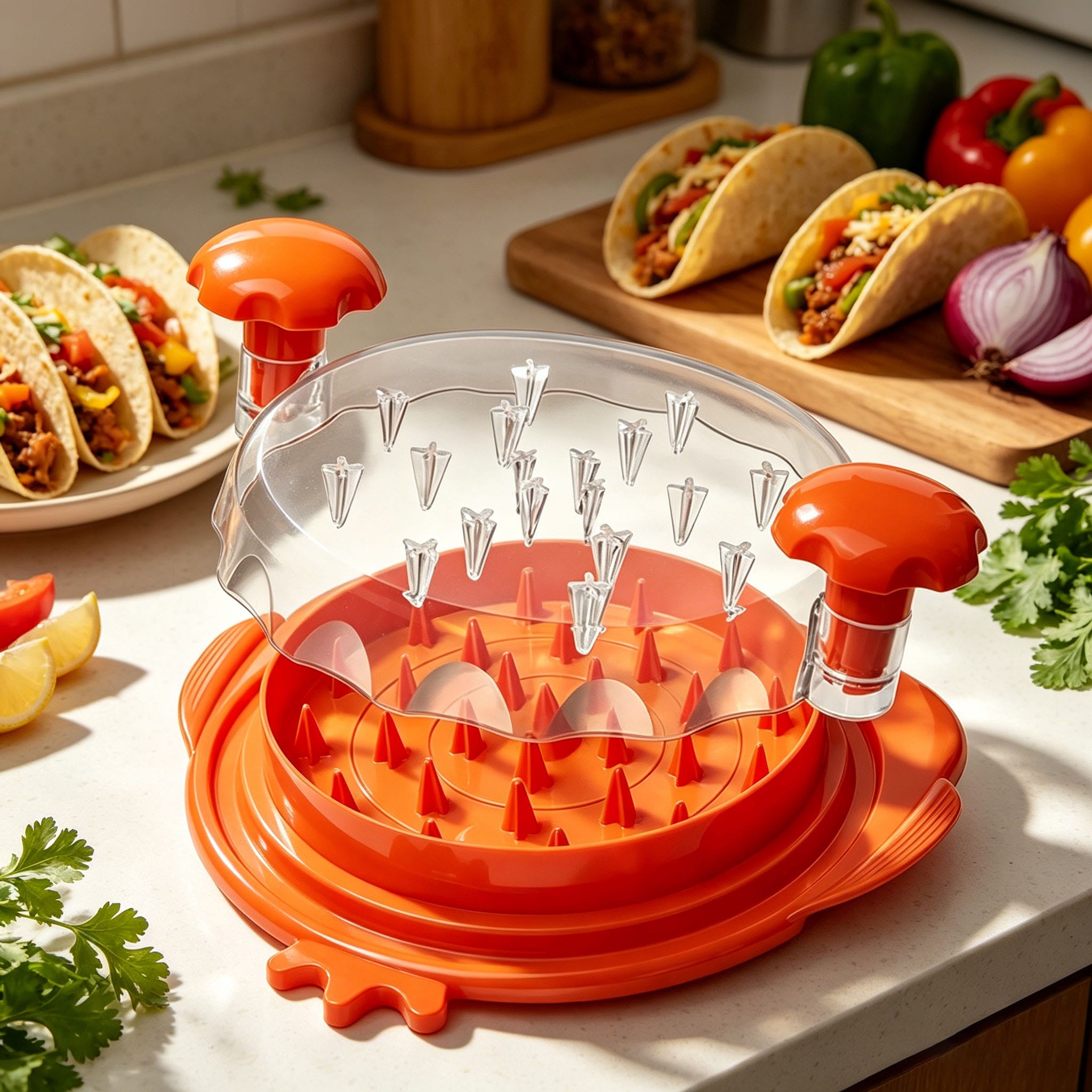 🐔 The Ultimate Taco Tuesday Hack: How This Rotating Chicken Shredder Transforms Your Weeknights