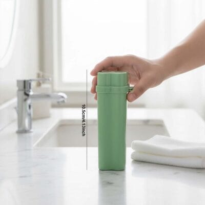 Portable Cigarette Case with Lighter Holder - Waterproof Pre-Roll Cone Case 0071