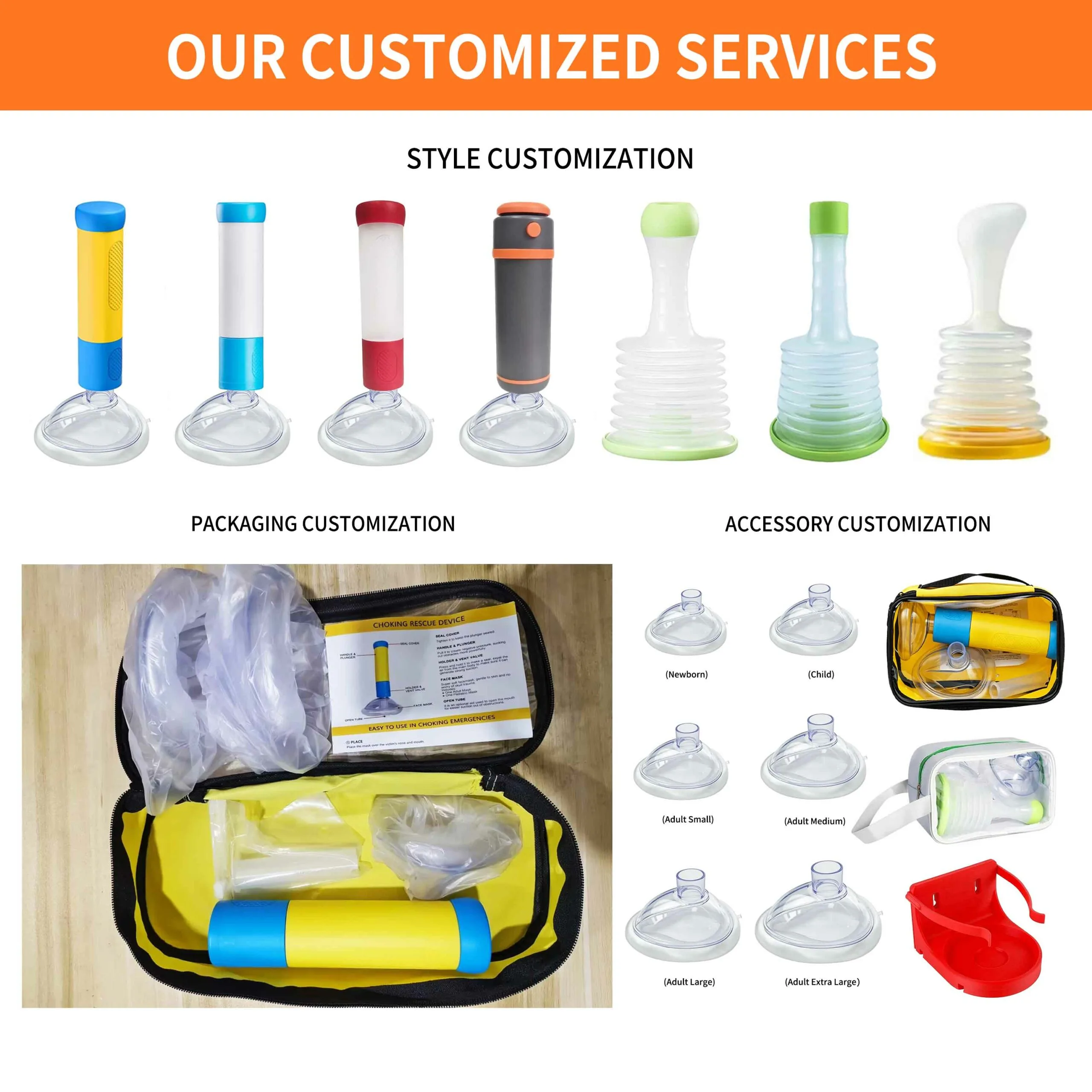 Choking Rescue Device Set 001