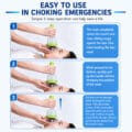 Choking Rescue Device set –Manual Plunger Suction System for Adults and Children use