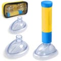 Choking Rescue Device portable anti choking suction device with carrying case and multiple mask sizes for adults children and infants