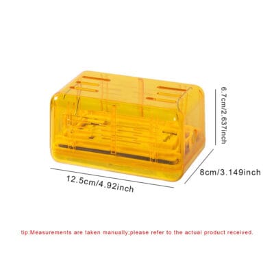 Multi Functional Soap Foaming Box Dimensions 12.5cm x 8cm x 6.7cm