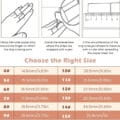 Oura Ring 4 Sizing Kit ring size guide with finger measurement instructions and size chart for accurate smart ring fitting