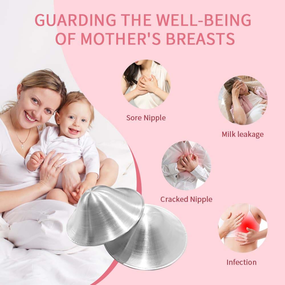 Silver Nursing Cups photo 10036
