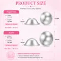 Silver Nursing Cups size