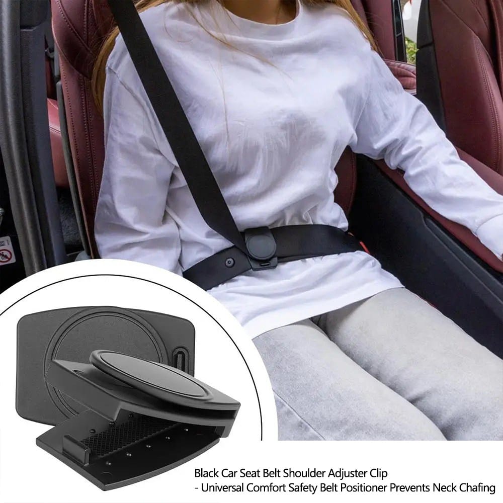 Car seat belt adjuster clip - Universal comfort positioner by DAQIDA