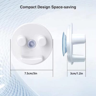 Smiling Sponge Holder white photo 002