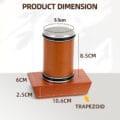 Rolling Knife Sharpener - Stainless Steel Body size 3001
