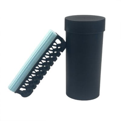 Beard cleaner tool for sink with compact travel case by DAQIDA