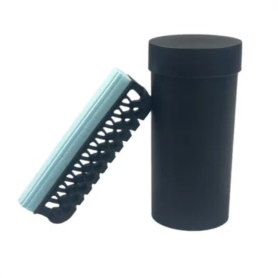 Beard cleaner tool for sink with compact travel case by DAQIDA