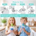 Silicone Water Bottle Spout how to use