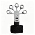 Silicone finger strengthener and hand grip exerciser for strength training