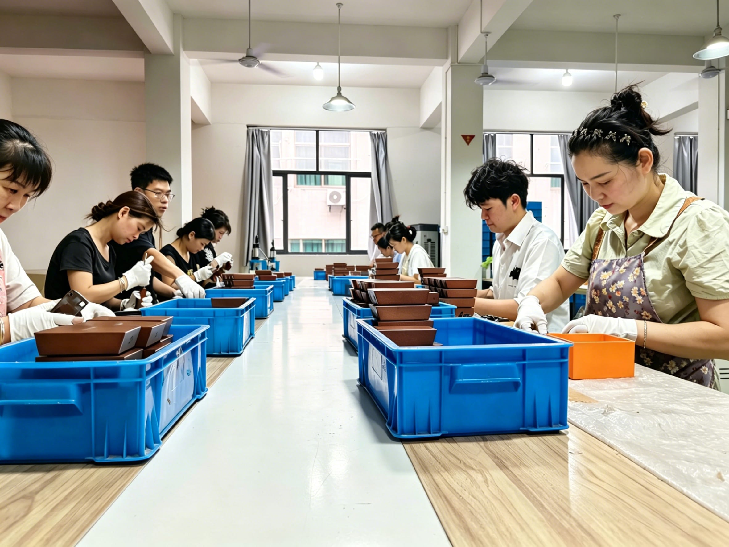 Rolling knife sharpener manufacturing, magnetic base assembly, and quality inspection