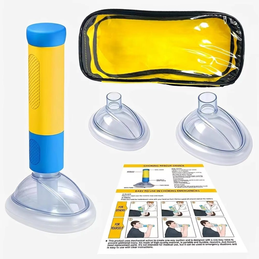 Portable choking rescue device 001