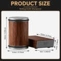 Rolling Knife Sharpener (Stainless Steel Ends) 11
