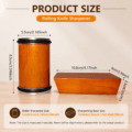 Rolling Knife Sharpener Kit,with Diamond and Solid Wood of Chef Blade,Knives Sh 11